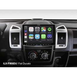 Alpine ILX-F905DU 9-Inch Media Receiver, featuring DAB+ digital radio, Apple CarPlay and Android Aut