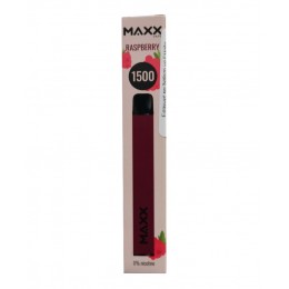 Maxx Vape 1500 Ηλεκτρονικό τσιγάρο μιας χρήσης Raspberry 3.4ml 0mg