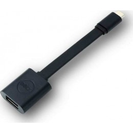 Dell Adapter USB-C male to USB 3.0 female Black DBQBJBC054
