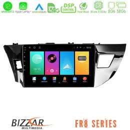 Bizzar fr8 Series Toyota Corolla 2014-2016 8core Android12 2+32gb Navigation Multimedia Tablet 9 u-fr8-Ty0008