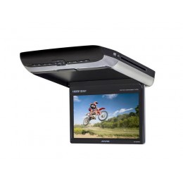 Alpine PKG-RSE3HDMI 10.1-inch Overhead Monitor with DVD Player and HDMI Input - Color: black, silver