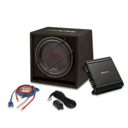 Alpine SBG-30KIT All-in-one-box Bass Upgrade Kit for Awesome Levels of Deep, Resonant Bass