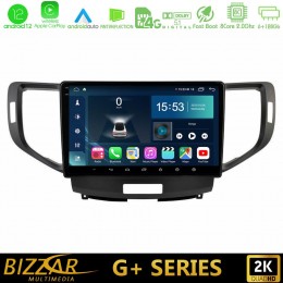 Bizzar g+ Series Honda Accord 2008-2015 8core Android12 6+128gb Navigation Multimedia Tablet 9 u-g-Hd1013