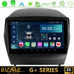 Bizzar g+ Series Hyundai Ix35 Auto a/c 8core Android12 6+128gb Navigation Multimedia Tablet 9 u-g-Hy0029