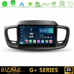 Bizzar g+ Series kia Sorento 2018-2021 8core Android12 6+128gb Navigation Multimedia Tablet 9 u-g-Ki0248