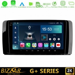 Bizzar g+ Series Mercedes r Class 8core Android12 6+128gb Navigation Multimedia Tablet 9 u-g-Mb0781