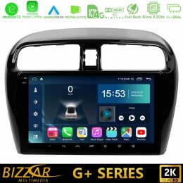 Bizzar g+ Series Mitsubishi Space Star 2013-2016 8core Android12 6+128gb Navigation Multimedia Tablet 9 u-g-Mt0602