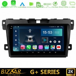 Bizzar g+ Series Mazda cx-7 2007-2011 8core Android12 6+128gb Navigation Multimedia Tablet 9 u-g-Mz968