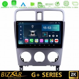 Bizzar g+ Series Subaru Forester 2003-2007 8core Android12 6+128gb Navigation Multimedia Tablet 9 u-g-Su0470