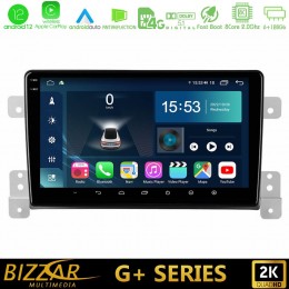 Bizzar g+ Series Suzuki Grand Vitara 8core Android12 6+128gb Navigation Multimedia Tablet 9 u-g-Sz0630