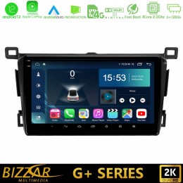 Bizzar g+ Series Toyota Rav4 2013-2018 8core Android12 6+128gb Navigation Multimedia Tablet 9 u-g-Ty0435