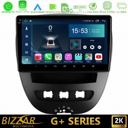 Bizzar g+ Series Toyota Aygo/citroen C1/peugeot 107 8core Android12 6+128gb Navigation Multimedia Tablet 10 u-g-Ty0866