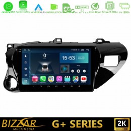 Bizzar g+ Series Toyota Hilux 2017-2021 8core Android12 6+128gb Navigation Multimedia Tablet 10 u-g-Ty600
