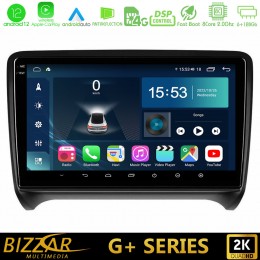 Bizzar g+ Series Audi tt b7 8core Android12 6+128gb Navigation Multimedia Tablet 9 u-g-Au0828