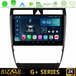 Bizzar g+ Series Audi a6 (C5) 1997-2004 8core Android12 6+128gb Navigation Multimedia Tablet 9 u-g-Au0857