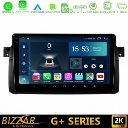 Bizzar g+ Series bmw e46 8core Android12 6+128gb Navigation Multimedia 9 u-g-Bm0603