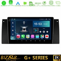 Bizzar g+ Series bmw 5 Series (E39) / x5 (E53) 8core Android12 6+128gb Navigation Multimedia Tablet 9 u-g-Bm0604