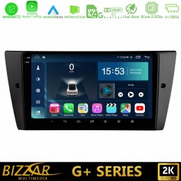 Bizzar g+ Series bmw 3 Series 2006-2011 8core Android12 6+128gb Navigation Multimedia Tablet 9 u-g-Bm0751
