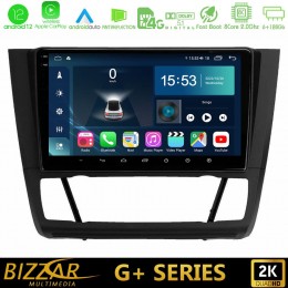 Bizzar g+ Series bmw 1series E81/e82/e87/e88 (Auto A/c) 8core Android12 6+128gb Navigation Multimedia Tablet 9 u-g-Bm1012
