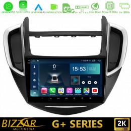 Bizzar g+ Series Chevrolet Trax 2013-2020 8core Android12 6+128gb Navigation Multimedia Tablet 9 u-g-Cv0053