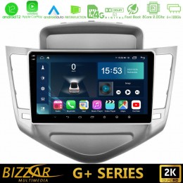 Bizzar g+ Series Chevrolet Cruze 2009-2012 8core Android12 6+128gb Navigation Multimedia Tablet 9 u-g-Cv036n