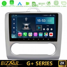 Bizzar g+ Series Ford Focus Auto ac 8core Android12 6+128gb Navigation Multimedia 9 u-g-Fd0041a