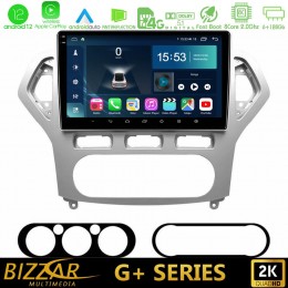 Bizzar g+ Series Ford Mondeo 2007-2010 Auto a/c 8core Android12 6+128gb Navigation Multimedia Tablet 9 u-g-Fd0919a