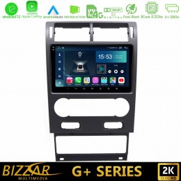Bizzar g+ Series Ford Mondeo 2004-2007 8core Android12 6+128gb Navigation Multimedia Tablet 9 u-g-Fd1064