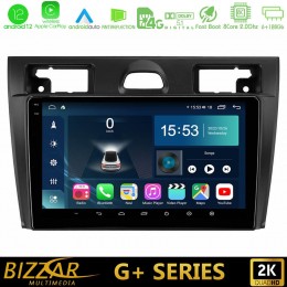 Bizzar g+ Series Ford Fiesta 2006-2008 8core Android12 6+128gb Navigation Multimedia Tablet 9 u-g-Fd990