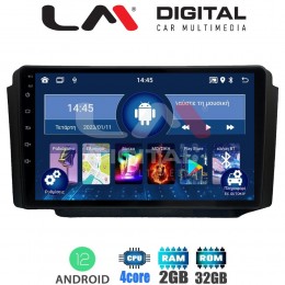 LM Digital - LM ZL4013 GPS Οθόνη OEM Multimedia Αυτοκινήτου για Ssangyong Rexton 2002>2006 (BT/GPS/WIFI)