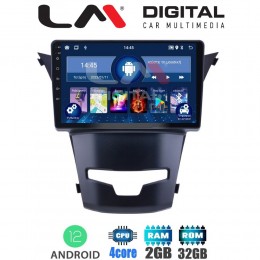 LM Digital - LM ZL4016 GPS Οθόνη OEM Multimedia Αυτοκινήτου για Ssangyong Korando 2014> (BT/GPS/WIFI)