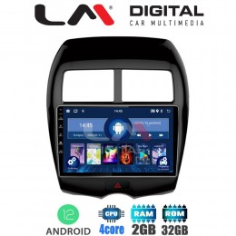 LM Digital - LM ZL4026 GPS Οθόνη OEM Multimedia Αυτοκινήτου για MITSUBISHI ASX 2008> (BT/GPS/WIFI)