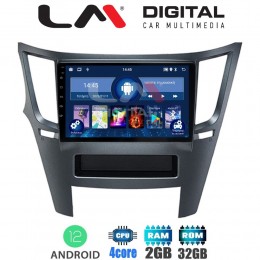 LM Digital - LM ZL4061 GPS Οθόνη OEM Multimedia Αυτοκινήτου για Subaru Legacy-Outback 2009>2013 (BT/GPS/WIFI)