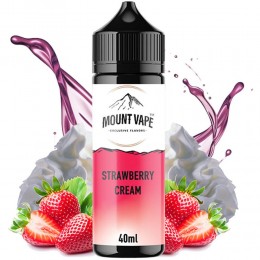 Mount Vape Flavorshot Strawberry Cream 40ml/120ml