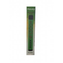 Maxx Vape 1300 Ηλεκτρονικό τσιγάρο μιας χρήσης Green Apple Peach 2ml 20mg