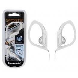 Ακουστικά Panasonic RP-HS34E-W 3.5mm IPX2 Λευκά με Ρυθμιζόμενο Κλιπ για mp3, iPod και Συσκευές Ήχου χωρίς Μικρόφωνο