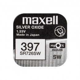 Buttoncell Mini Silver Maxell 396/397/SR726SW/G2 Τεμ. 1