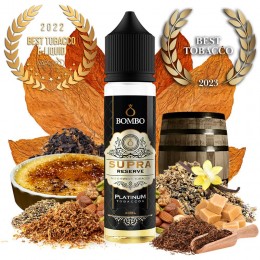 Bombo Flavorshot Platinum Tobaccos Supra Reserve 20ml/60ml