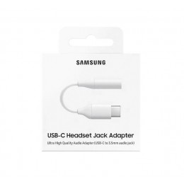 Αντάπτορας Samsung USB-C σε 3.5 mm Θηλυκό EE-UC10JUWEGUS Λευκό