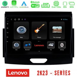 Lenovo car pad Ford Ranger 2017-2022 4core Android 13 2+32gb Navigation Multimedia Tablet 9″ u-len-Fd0496