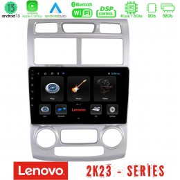 Lenovo car pad kia Sportage 2005-2008 4core Android 13 2+32gb Navigation Multimedia Tablet 9″ u-len-Ki1044