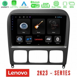 Lenovo car pad Mercedes s Class 1999-2004 (W220) 4core Android 13 2+32gb Navigation Multimedia Tablet 9″ u-len-Mb0765b