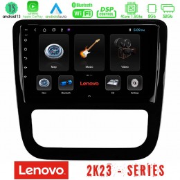 Lenovo car pad vw Scirocco 2008-2014 4core Android 13 2+32gb Navigation Multimedia Tablet 9 (Μαύρο Γυαλιστερό) u-len-Vw0057bl