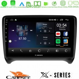 Cadence x Series Audi tt b7 8core Android12 4+64gb Navigation Multimedia Tablet 9 u-x-Au0828