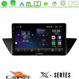Cadence x Series bmw χ1 e84 8core Android12 4+64gb Navigation Multimedia Tablet 10 u-x-Bm0846