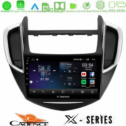 Cadence x Series Chevrolet Trax 2013-2020 8core Android12 4+64gb Navigation Multimedia Tablet 9 u-x-Cv0053