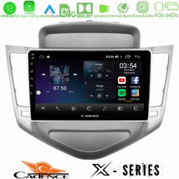 Cadence x Series Chevrolet Cruze 2009-2012 8core Android12 4+64gb Navigation Multimedia Tablet 9 u-x-Cv036n