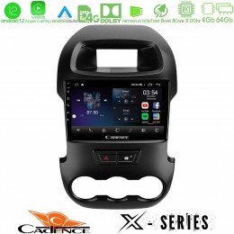 Cadence x Series Ford Ranger 2012-2016 8core Android12 4+64gb Navigation Multimedia Tablet 9 u-x-Fd0591