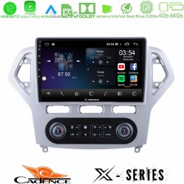 Cadence x Series Ford Mondeo 2007-2011 (Auto A/c) 8core Android12 4+64gb Navigation Multimedia Tablet 9 u-x-Fd0919ac