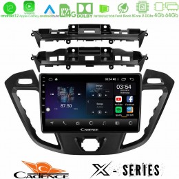 Cadence x Series Ford Transit Custom/tourneo Custom 8core Android12 4+64gb Navigation Multimedia Tablet 9 u-x-Fd680